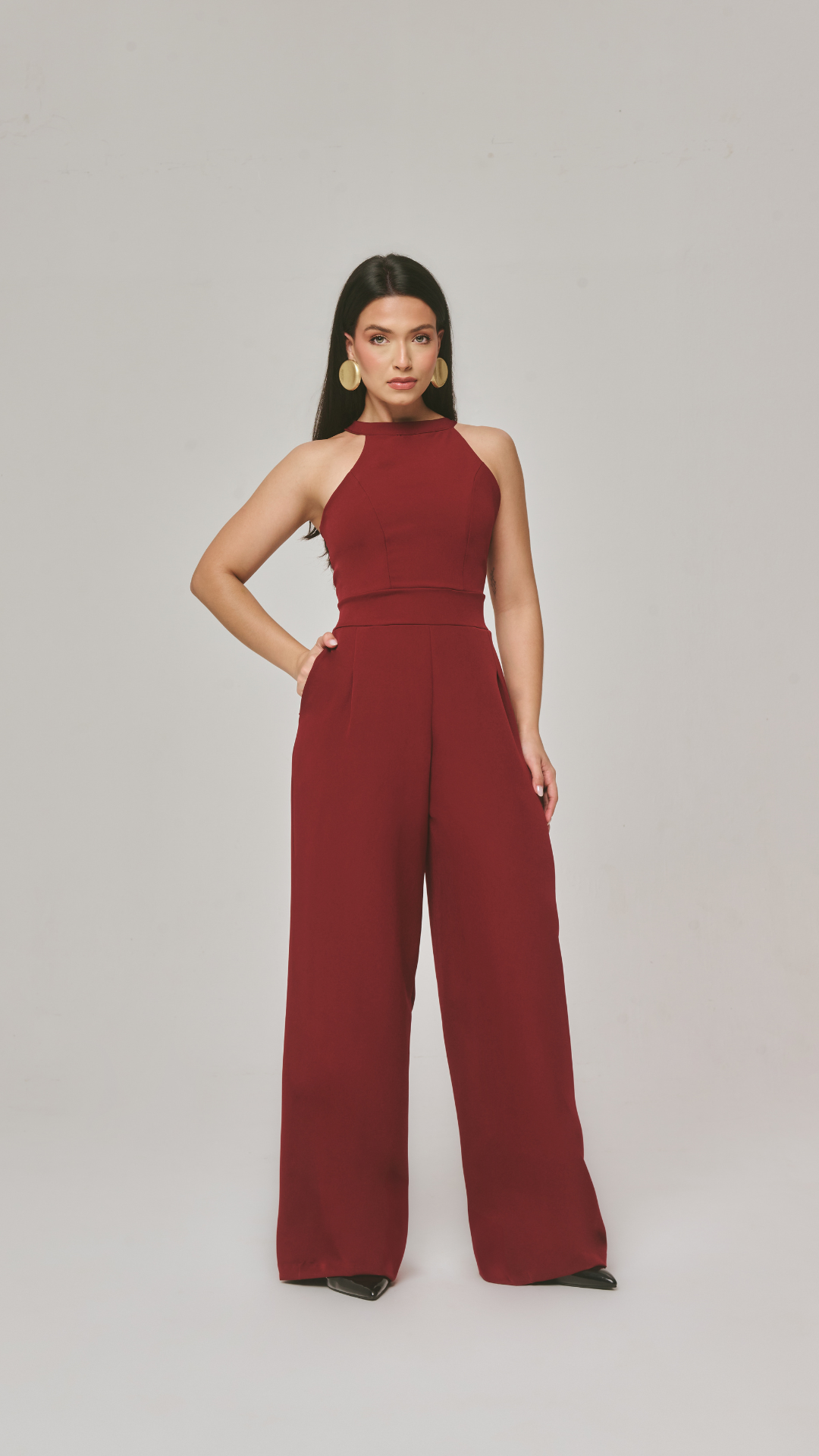 Macacão Longo Alfaiataria - Sophi's Moda Feminina