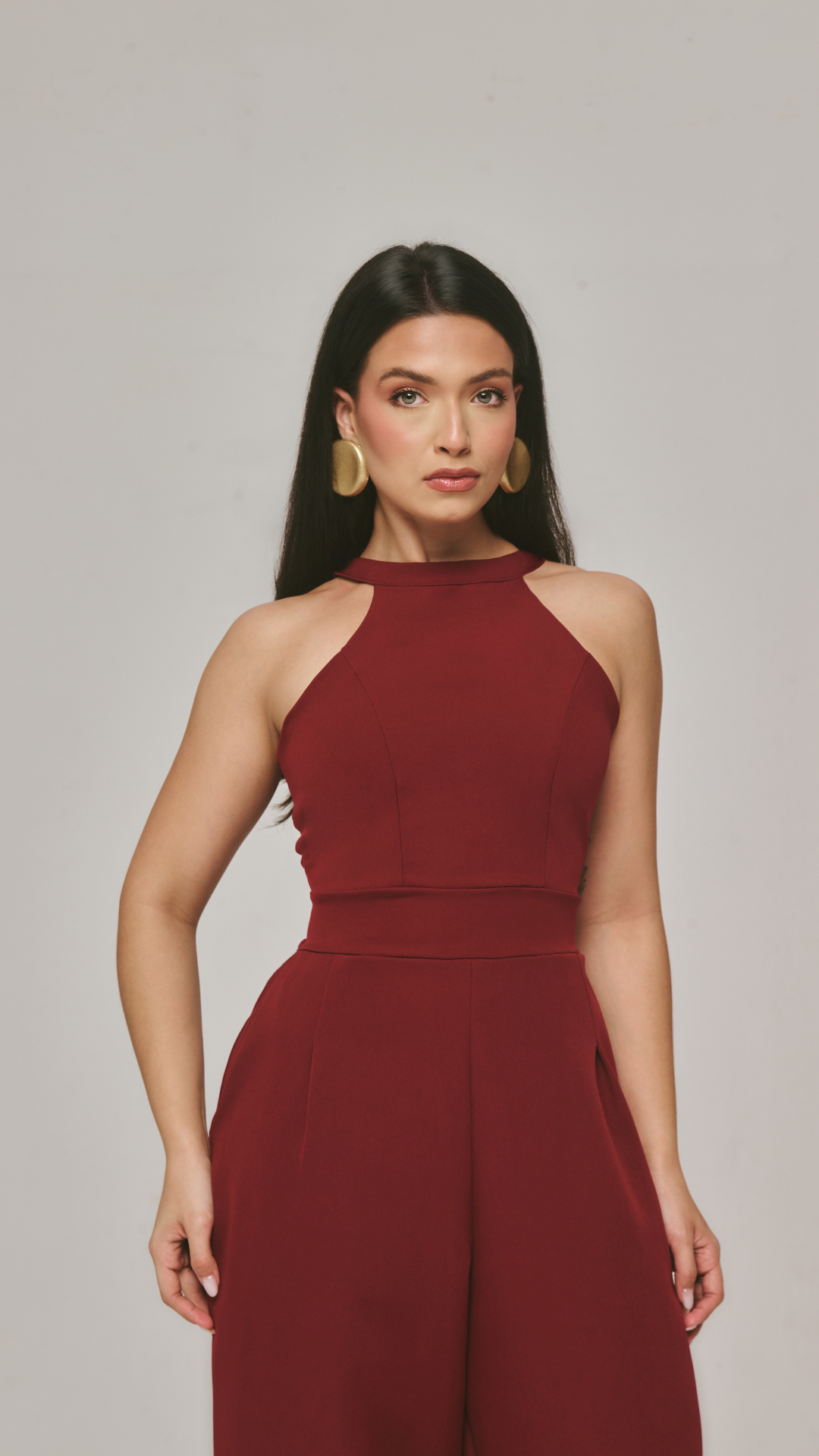 Macacão Longo Alfaiataria - Sophi's Moda Feminina