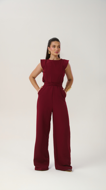 Macacão Longo Alfaiataria - Sophi's Moda Feminina
