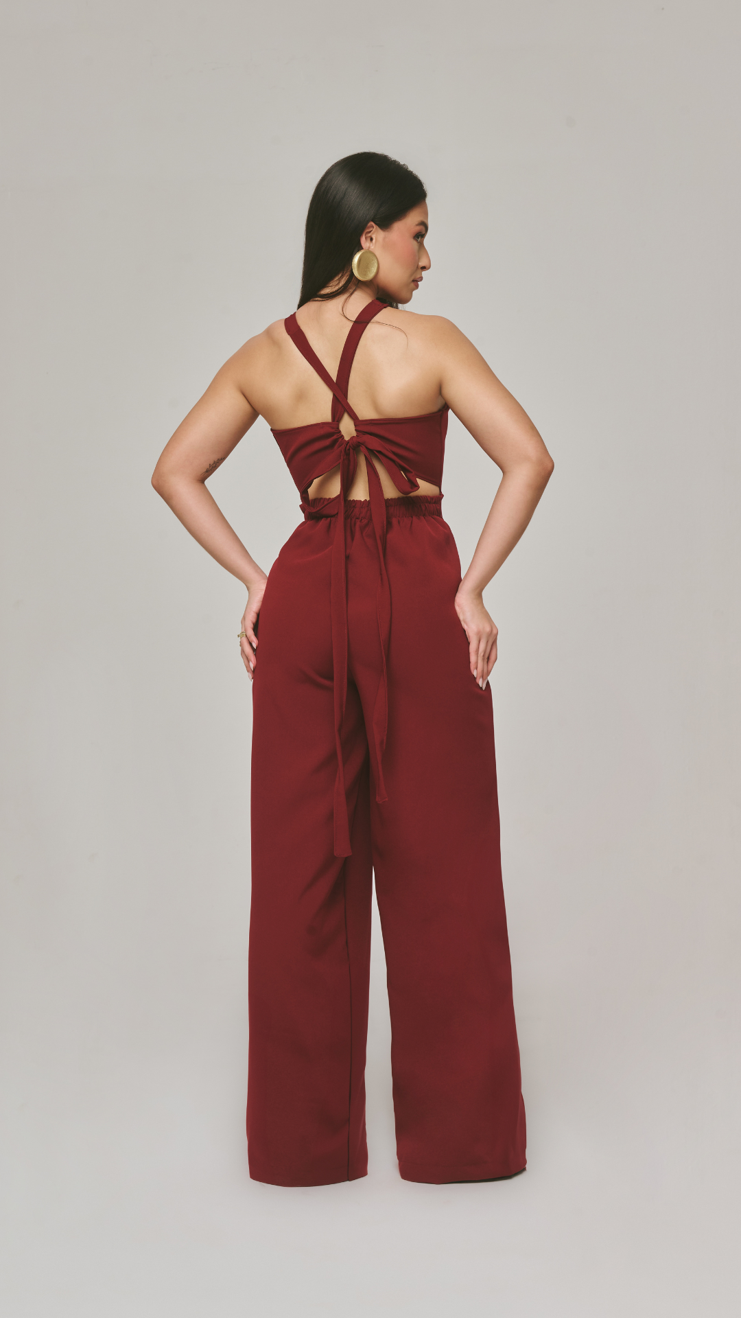 Macacão Longo Alfaiataria - Sophi's Moda Feminina