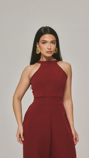 Macacão Longo Alfaiataria - Sophi's Moda Feminina