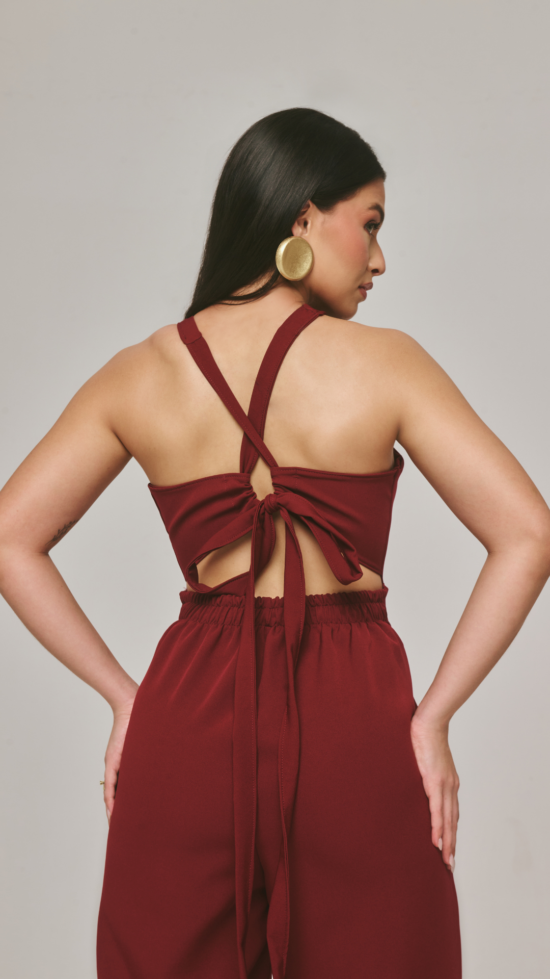 Macacão Longo Alfaiataria - Sophi's Moda Feminina