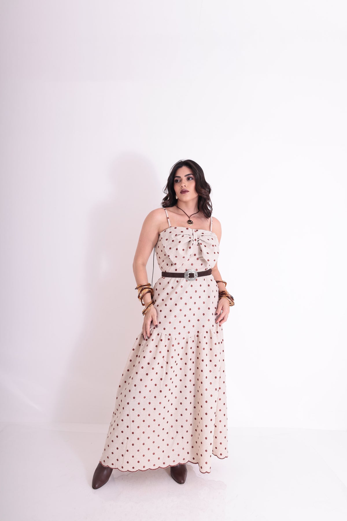 Vestido Longo Linho - Soft