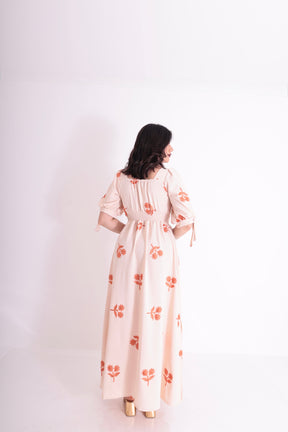 Vestido Longo Bordado Comfort - Ceci