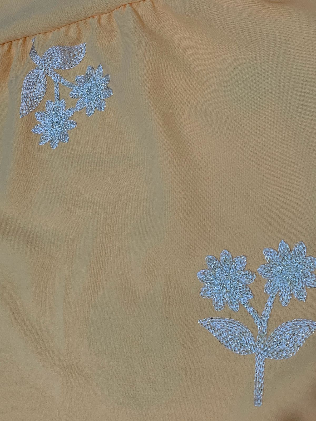 Vestido Longo Bordado Comfort - Ceci
